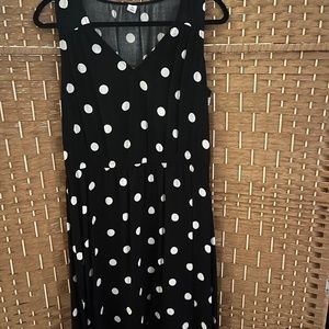 Black & White Polka Dot Dress